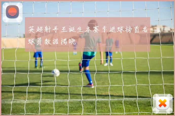 英超射手王诞生本赛季进球榜首名球员数据揭晓