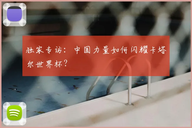 独家专访：中国力量如何闪耀卡塔尔世界杯？